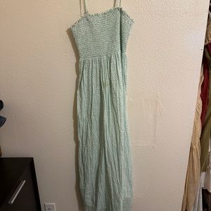 Green Floral Billabong Sundress